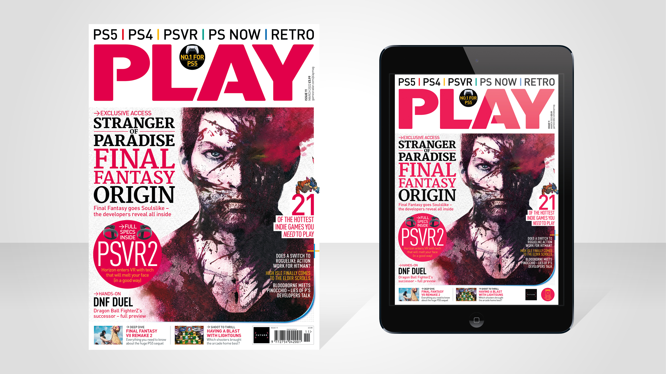 Final Fantasy Origin turns PLAY’s cover to chaos