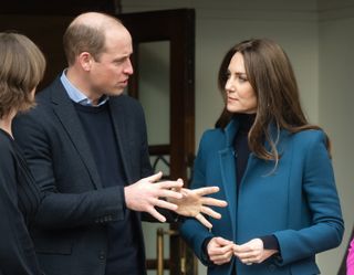Prince William, Duke of Cambridge and Catherine, Duchess of Cambridge visit the Foundling Museum on January 19, 2022