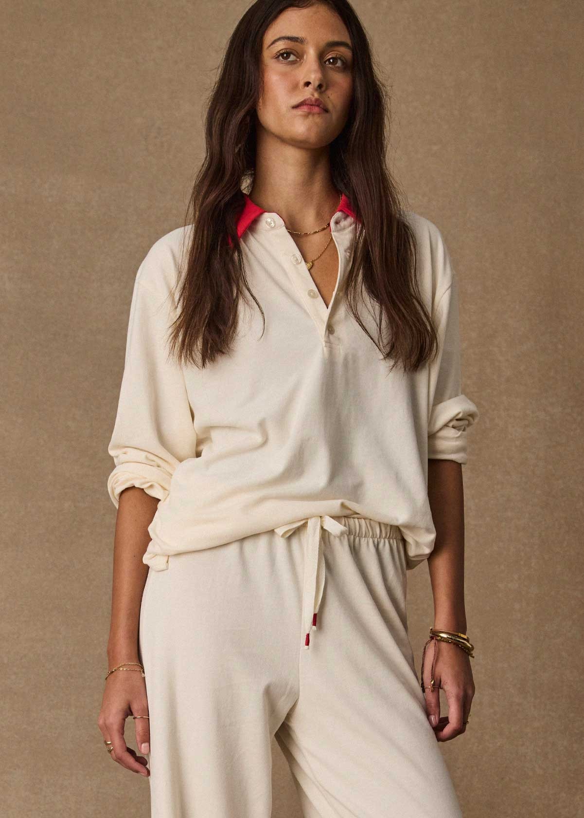 The Upside, Noosa Calling Collared Top