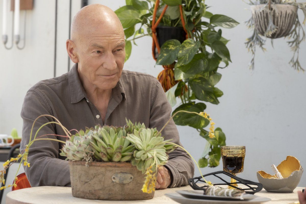 Sir Patrick Stewart as Jean-Luc Picard in "Star Trek: Picard" Episode 3: The End is the Beginning.