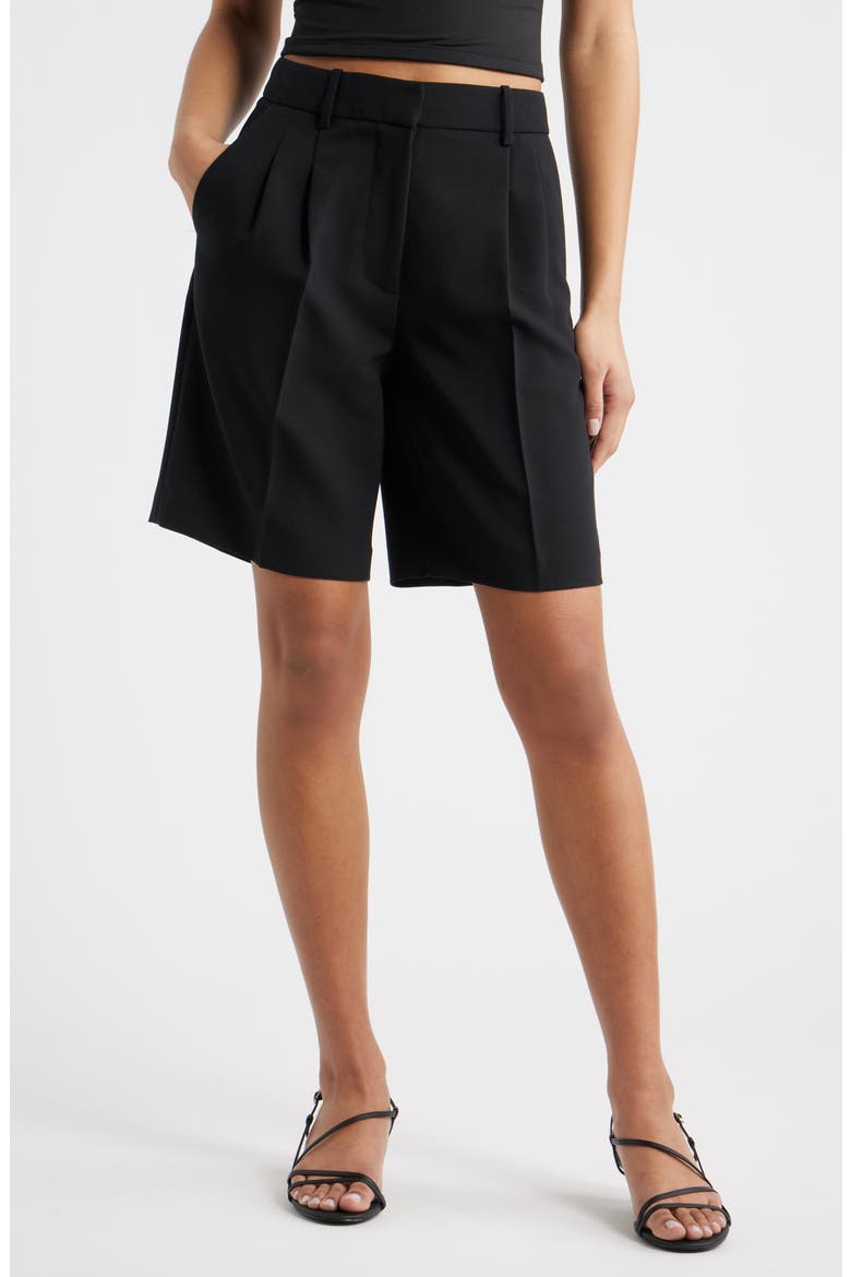 The Icon High Rise Bermuda Shorts