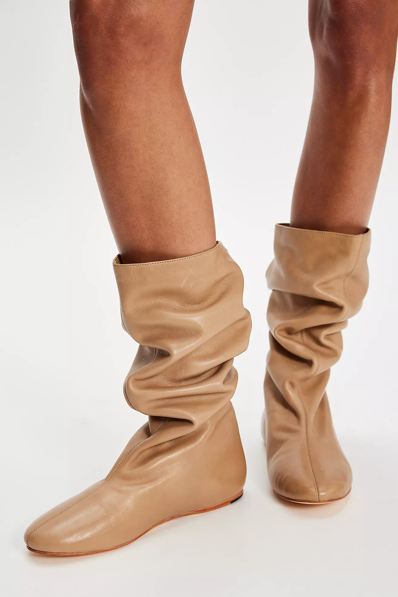 Single Sole Slouch Boots
