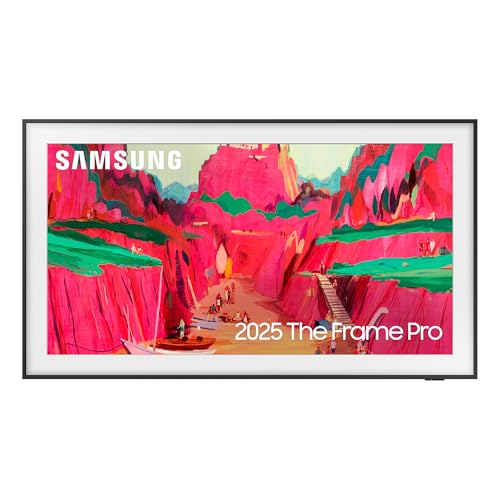 Samsung 65&quot; the Frame Pro Ls03wf, Nq4 Ai Gen3 Processor, Neo Qled, Matte Display, Modern Frame Design &amp;amp; Art Mode, Samsung Vision Ai, 2025