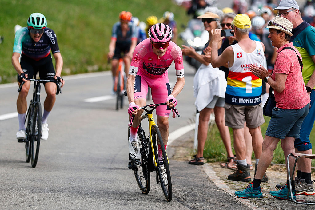Giro d'Italia stage 16 LIVE: Jonas Vingegaard striving for stage win on summit finish in the Swiss Alps