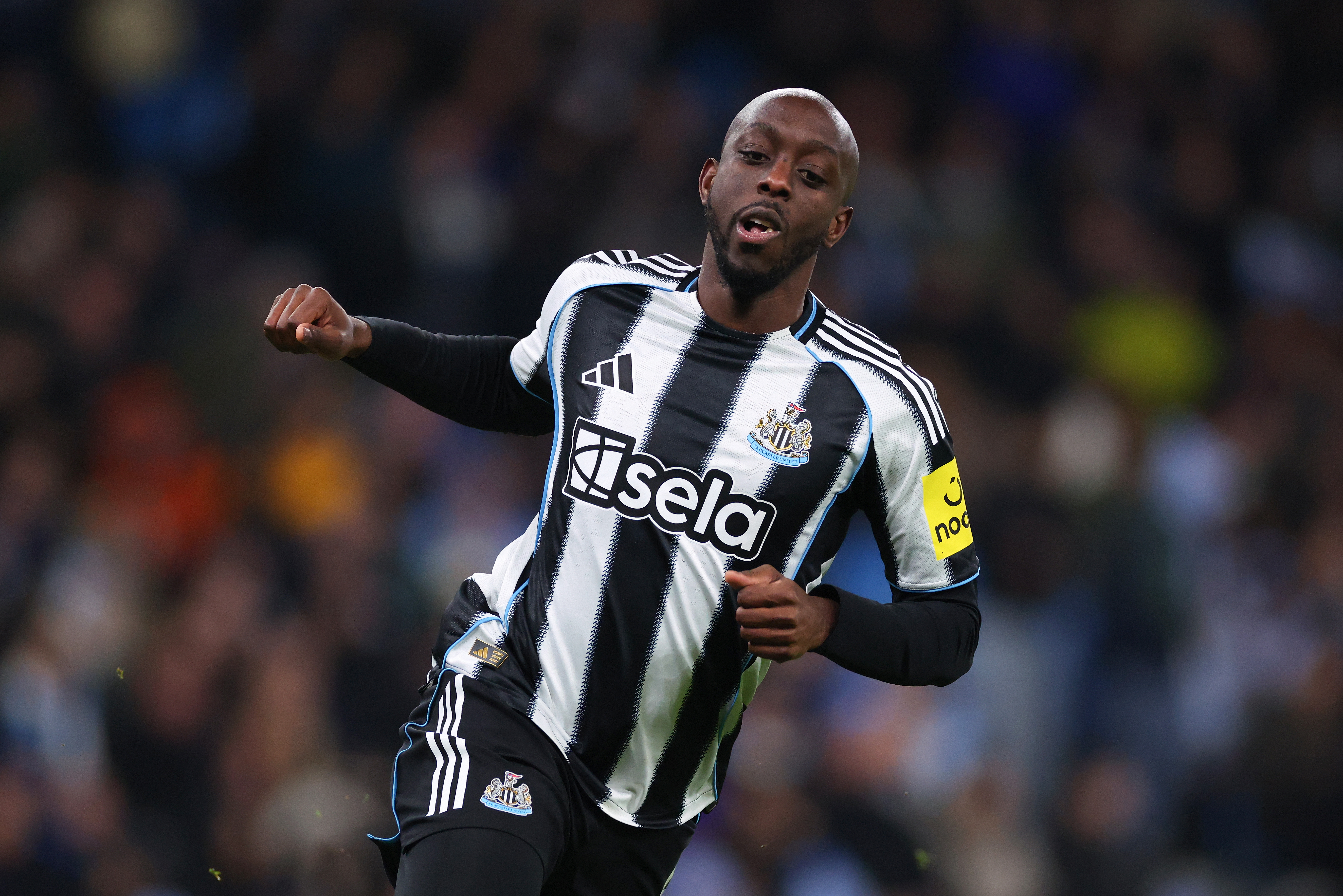 Newcastle United striker Yoane Wissa