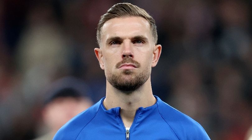 Jordan Henderson ahead of England&#039;s game against Malta in November 2023.