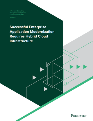 Whitepaper cover with green rectangular graphic and smaller grey and green triangle design