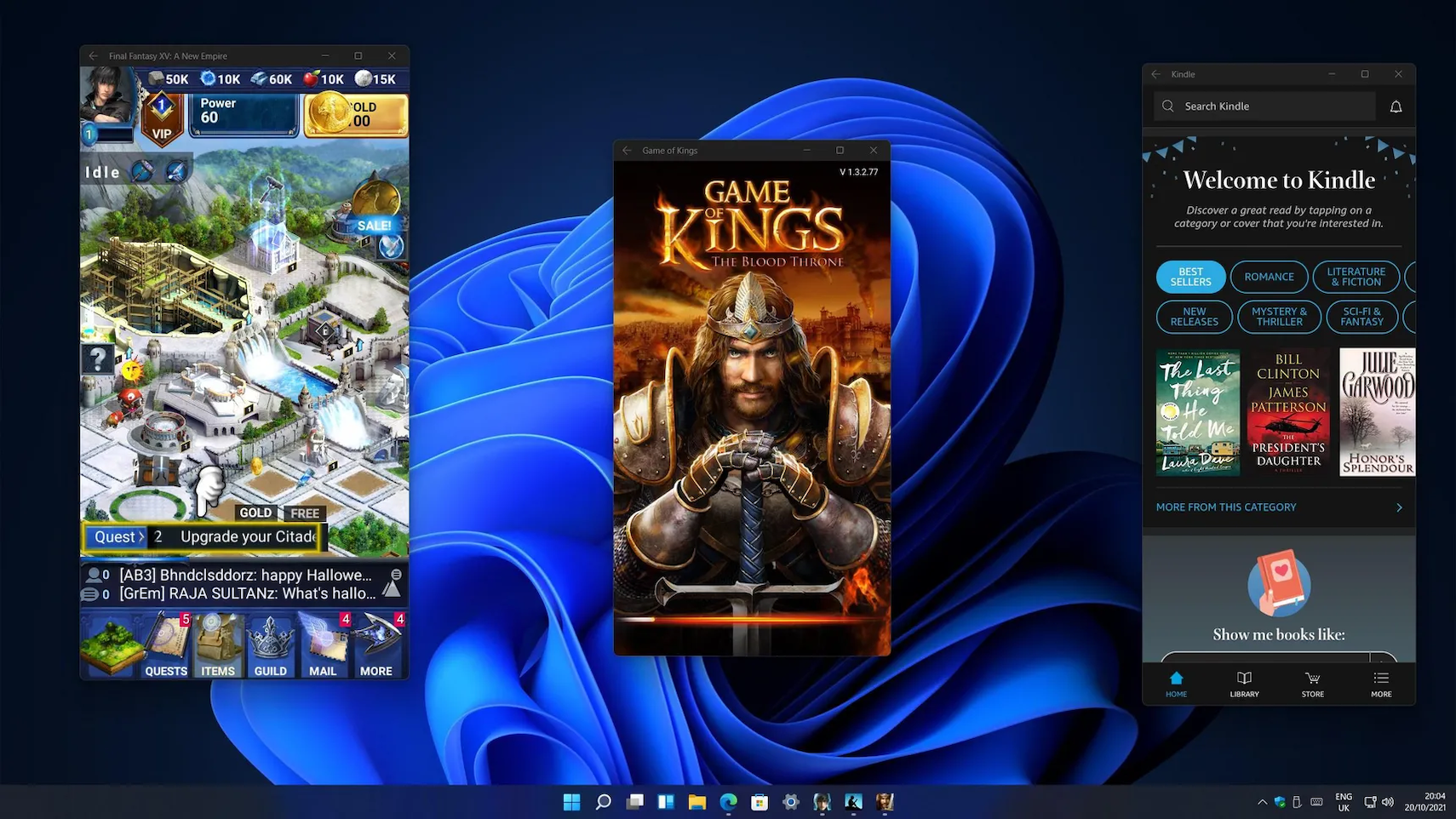 Google Play Store games will be available on Windows 10, 11