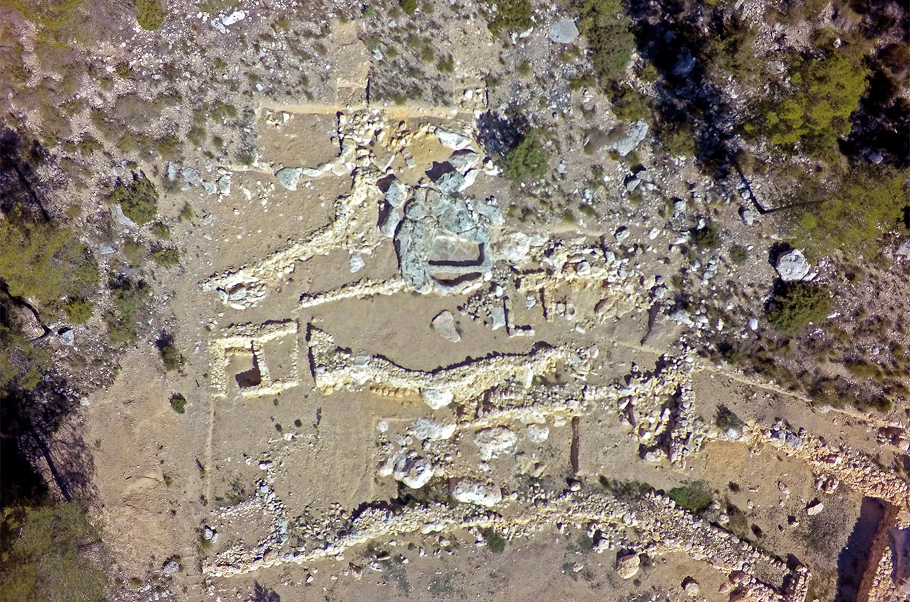 Aerial view of Pilillas