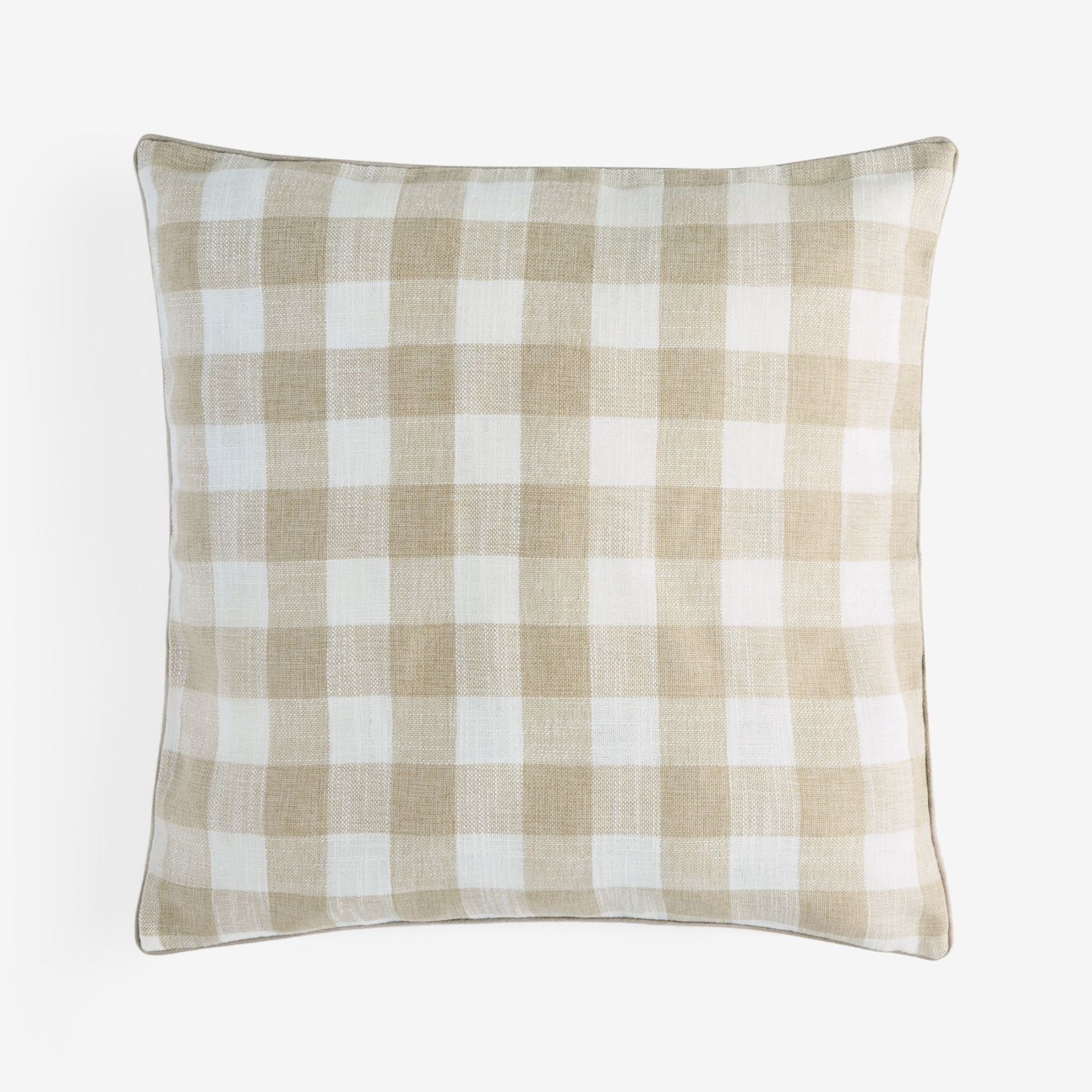 gingham cushion
