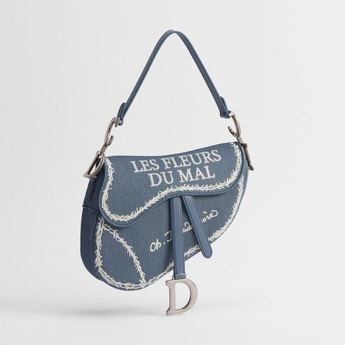 &lsquo;Saddle&rsquo; bag with strap