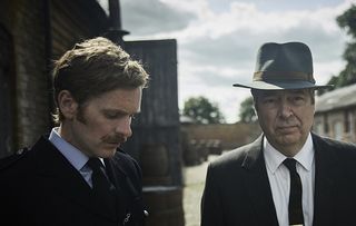 Endeavour Shaun Evans and Roger Allam