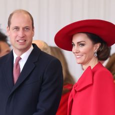 The Prince and Princess of Wales attend a ceremonial welcome for The President and the First Lady of the Republic of Korea