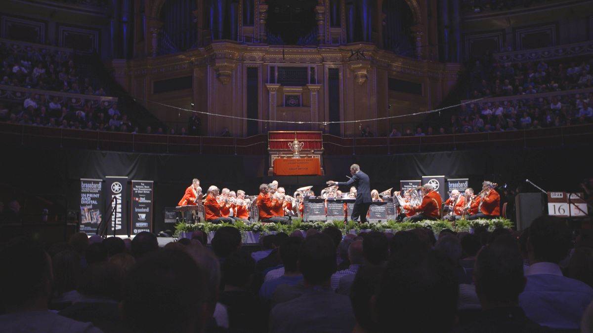 The stage at the Royal Albert Hall