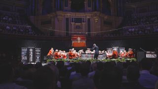 The stage at the Royal Albert Hall