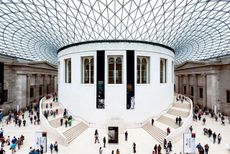 The British Museum, The Great Court, London, England.