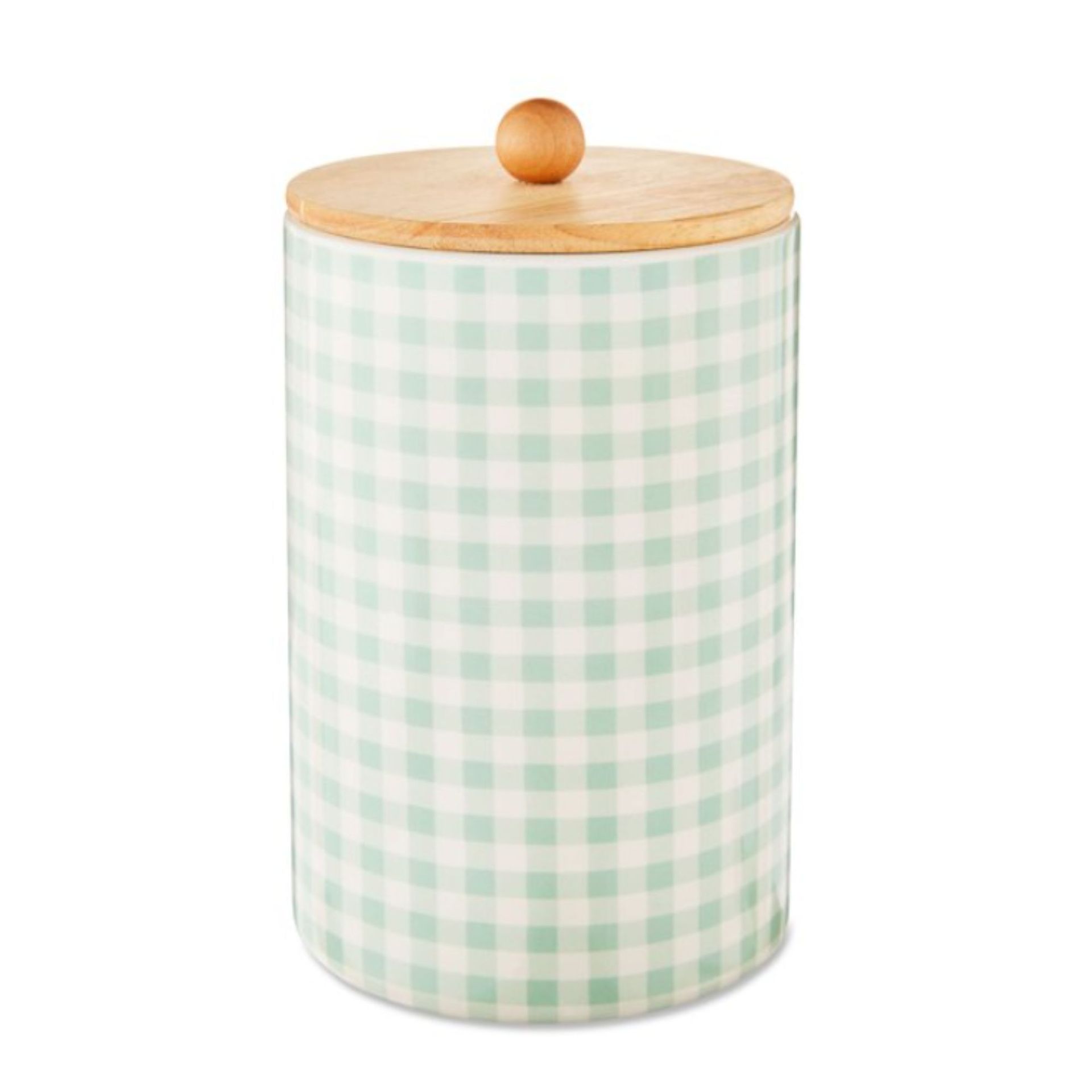 Guci keramik kotak hijau