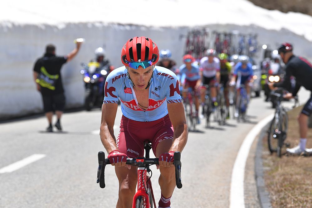 Simon Spilak (Katusha) during stage 9 Tour de Suisse
