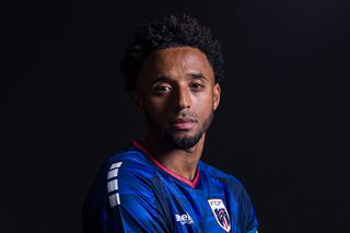 HARTFORD, CONNECTICUT - JUNE 05: (EXCLUSIVE COVERAGE) Ryan Mendes #20 of Cabo Verde poses for a portrait during the official FIFA World Cup 2026 portrait session on June 05, 2026 in Hartford, Connecticut. (Photo by Maddie Meyer - FIFA/FIFA via Getty Images)