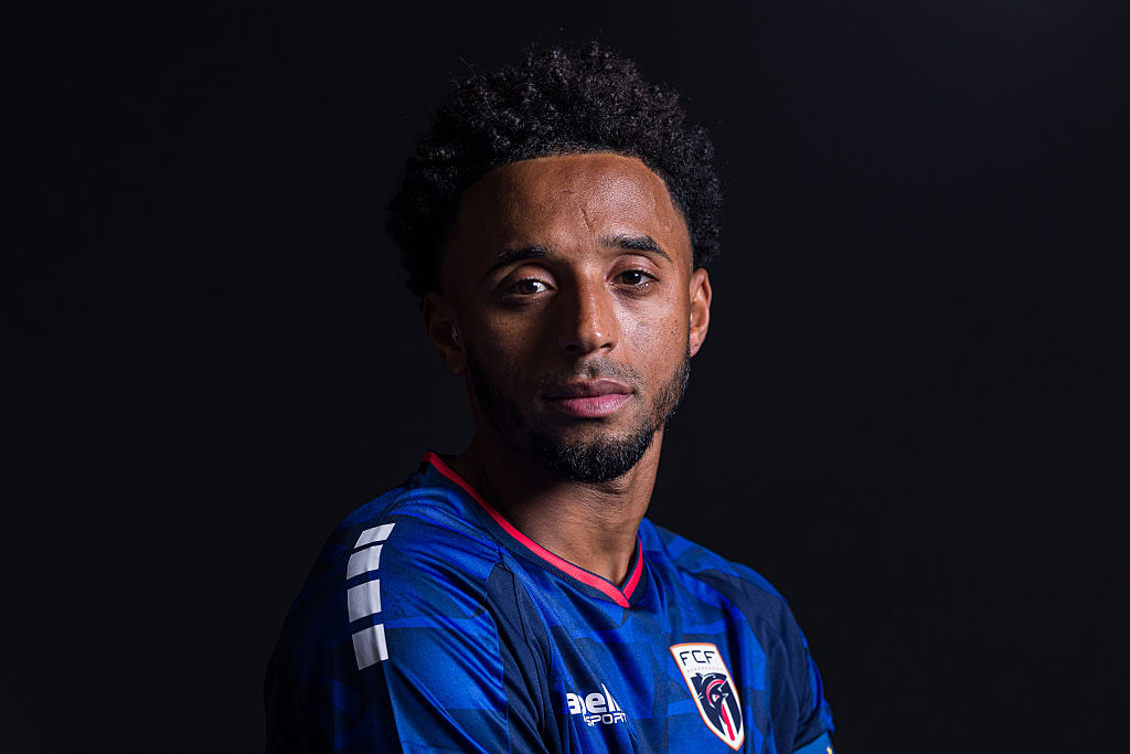 HARTFORD, CONNECTICUT - JUNE 05: (EXCLUSIVE COVERAGE) Ryan Mendes #20 of Cabo Verde poses for a portrait during the official FIFA World Cup 2026 portrait session on June 05, 2026 in Hartford, Connecticut. (Photo by Maddie Meyer - FIFA/FIFA via Getty Images)