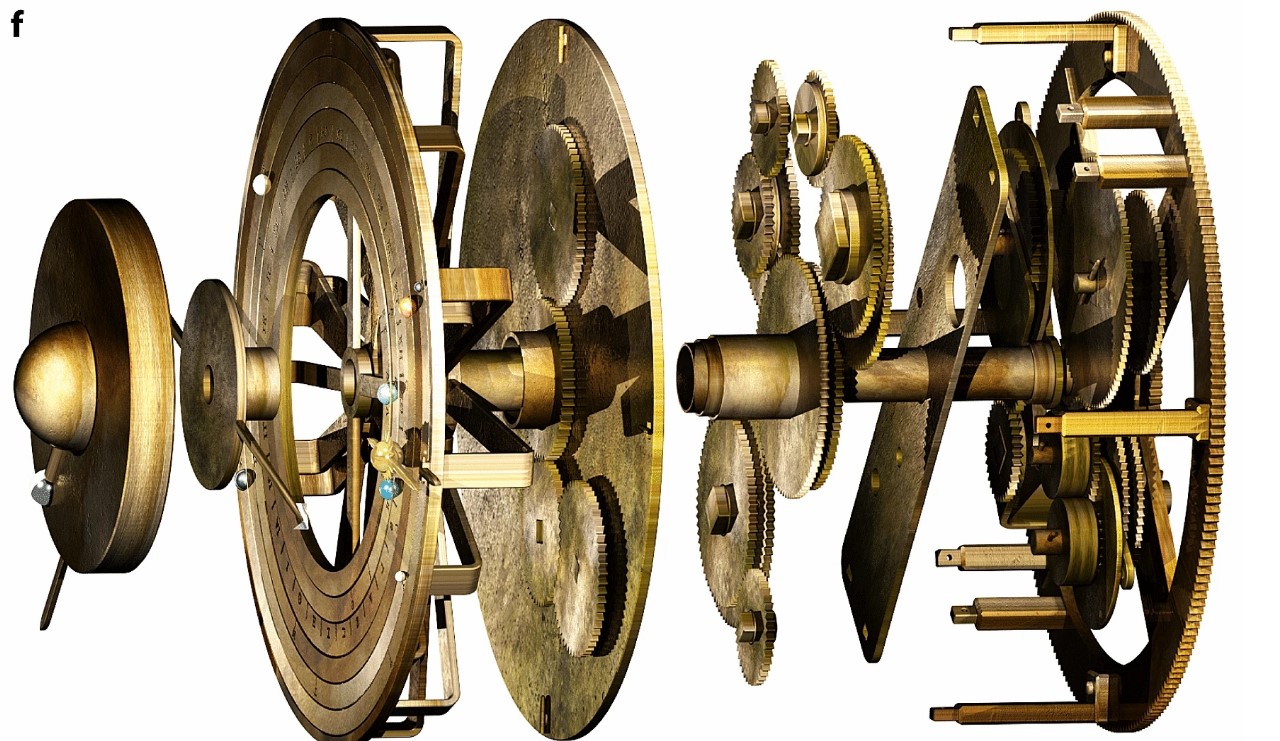 Antikythera gears