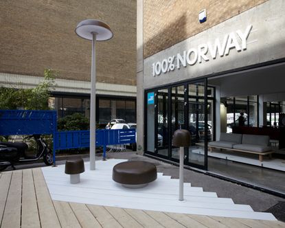 Annual London Design Festival showcase 100% Norway has moved from its usual Earl's Court spot to the Dray Walk Gallery in Shoreditch