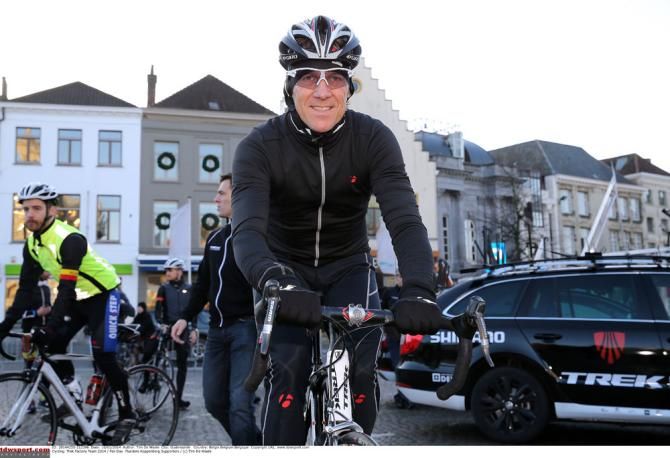 Dirk Demol at the start in Oudenaarde