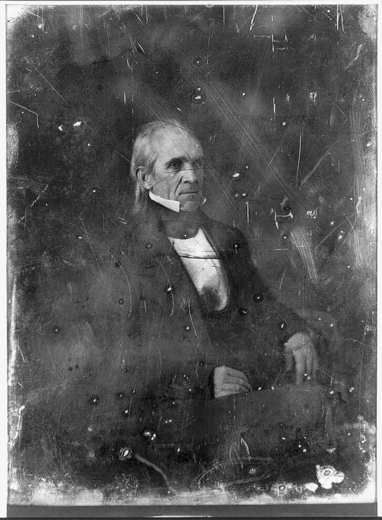 Portrait of President James K. Polk.
