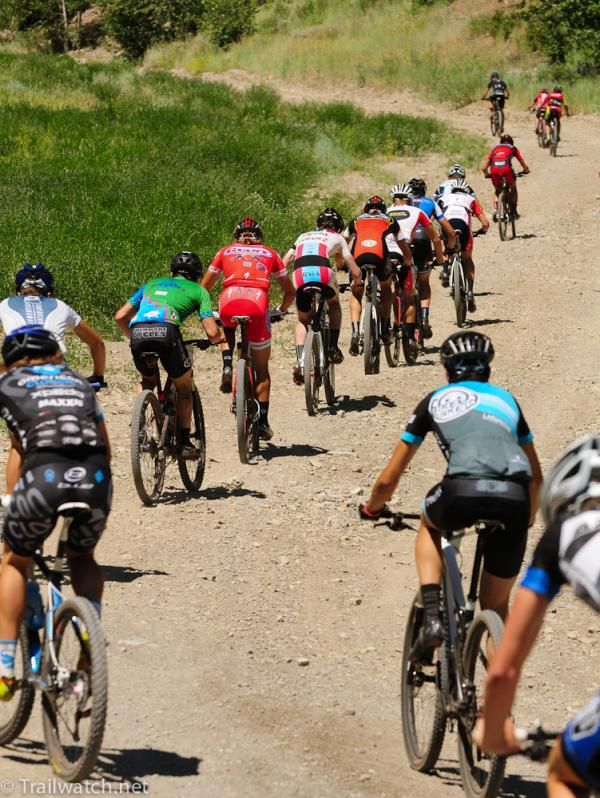 U-23 men climb Mt. Baldy fire road