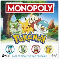 Monopoly Pok&amp;eacute;mon Edition Board Game