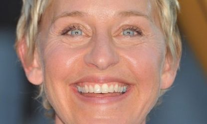 Comedienne Ellen DeGeneres.