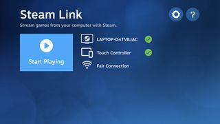 Steam Link start playing