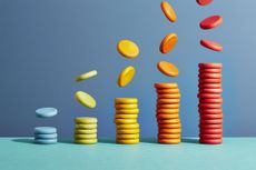 The best cash ISAs – coins stacked high concept