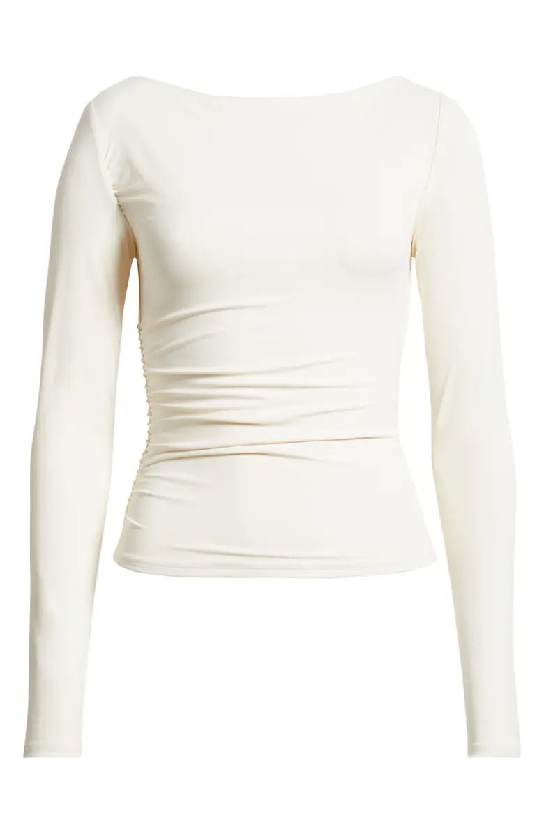 Open Edit, Ruched Side Top