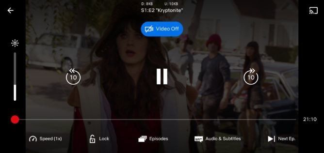 Netflix Audio Only Mode