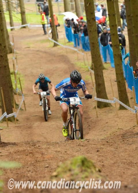 Schuermans chasing down early leader Braidot