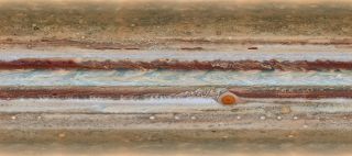 This amazing full-planet map of Jupiter as seen by the Hubble Space Telescope is one of several captured during a 10-hour period by the Hubble Space Telescope on Jan. 19, 2015. NASA unveiled the new Jupiter maps on Oct. 13.