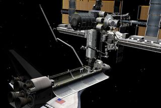 For STS-114 Crew, a Robotic Arm Ballet Awaits