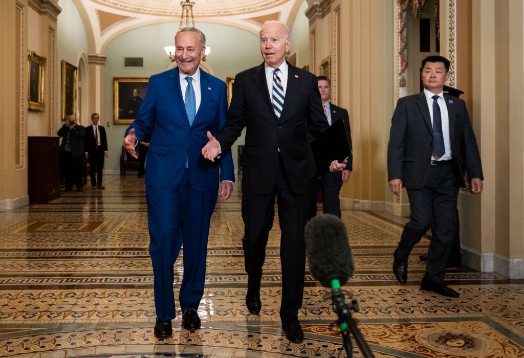 Schumer and Biden.