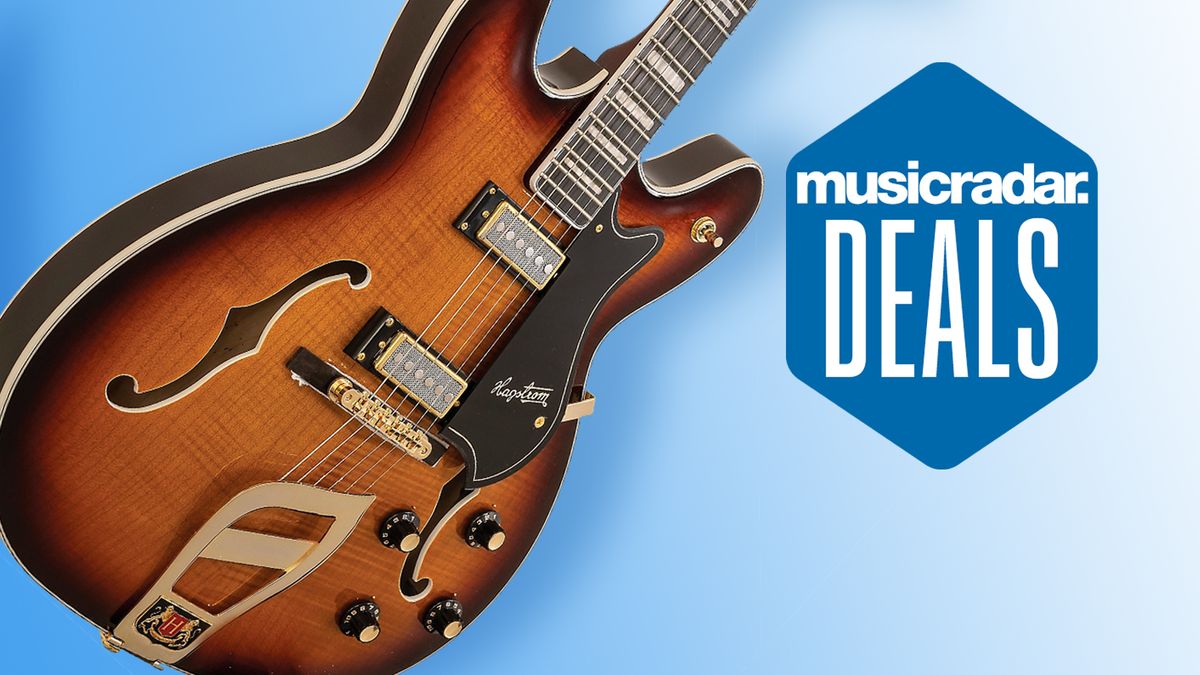 Guitar Center&#039;s up to 35% off Presidents&#039; Day sale gets our vote for this year&#039;s best guitar offers – score an impressive $750 off the Hagstrom &#039;67 Viking II