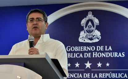 Honduran President Juan Orlando Hernandez