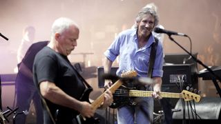 David Gilmour and Roger Waters