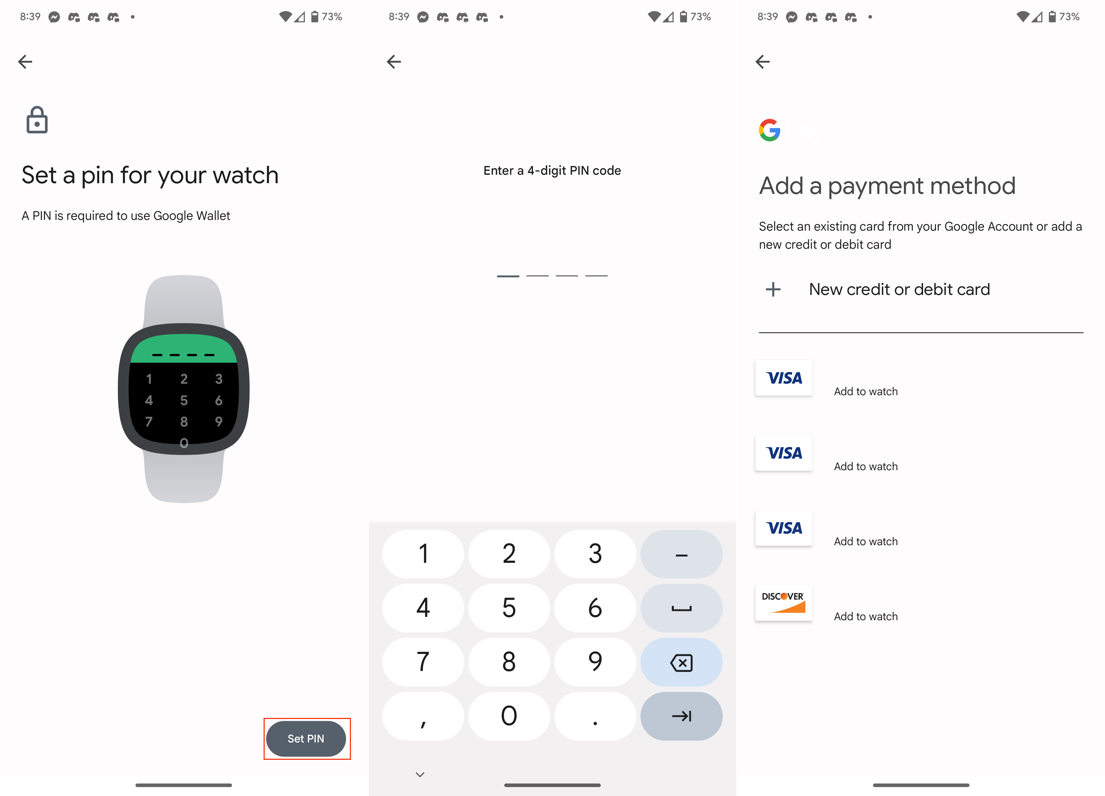 Comment configurer Google Wallet sur Fitbit Sense 2