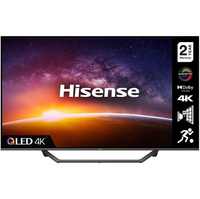 Hisense A7G 4K TV | 55-inch | £749 £383 at Amazon
Save £357 - Just mere pence off its record lowest-ever price, this was a superb price for a 2021 Hisense TV. Sporting Hisense's take on QLED tech, this is a fine TV if you're on a budget and don't care about chasing the highest specs.