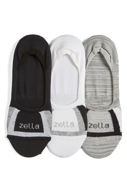 Zella 3-Pack No-Show Socks