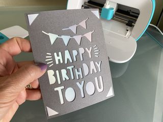 How to make cards with Cricut Joy