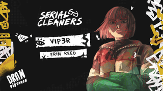 Official artwork of Serial Cleaners showing the character Viper