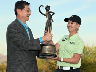 LPGA Founders Cup trophy