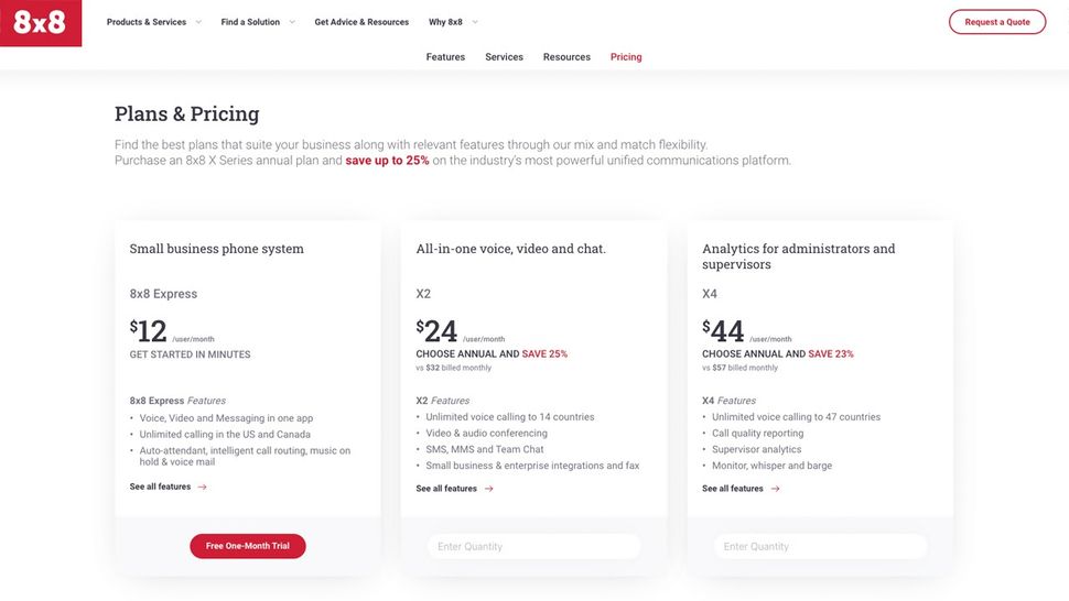 8x8 X Series review TechRadar