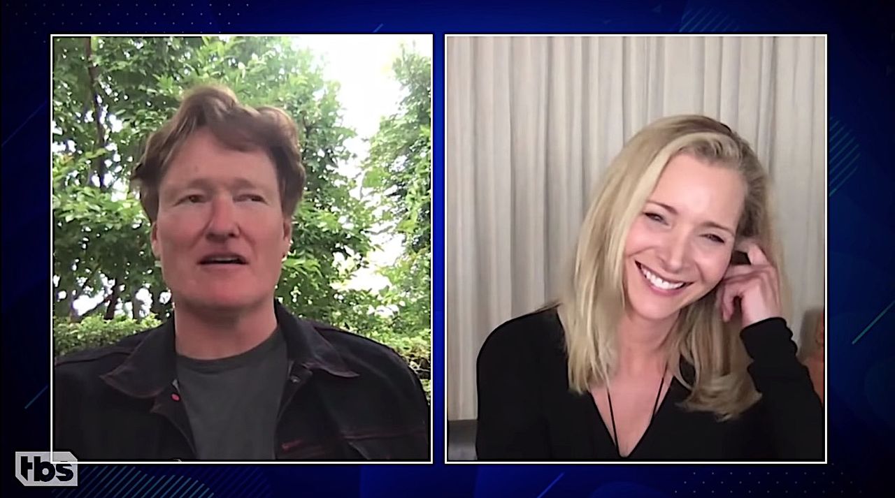 Conan O&amp;#039;Brien and Lisa Kudrow